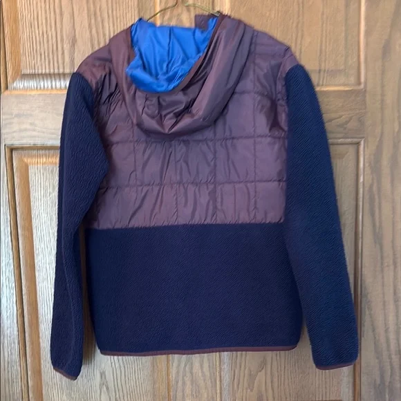 Women’s XS Cotopaxi Purple and Blue Hybrid Jacket with Hood - Picture 4 of 5